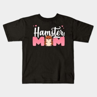 Cute Hamster Mom Gift design Kids T-Shirt